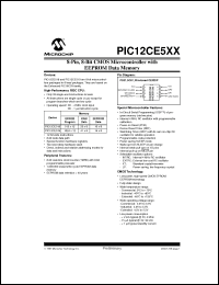 Click here to download PIC12CE518-04 Datasheet