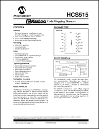 Click here to download HCS515T-/SM Datasheet