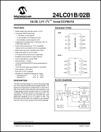 Click here to download 24LC01 Datasheet