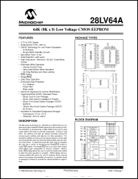 Click here to download 28LV64A-20 Datasheet