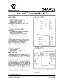 Click here to download 24AA32 Datasheet
