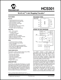 Click here to download HCS301T-I/P Datasheet