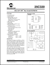 Click here to download 25C320T-/ST Datasheet