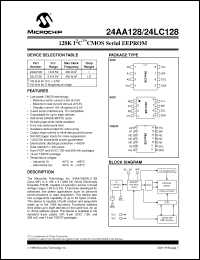 Click here to download 24AA128-I/P Datasheet