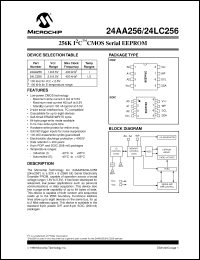 Click here to download 24LC256T-E/SM Datasheet