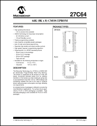 Click here to download 27C64-12 Datasheet