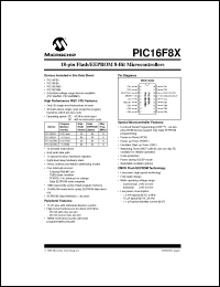 Click here to download PIC16CR83-04 Datasheet