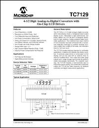 Click here to download TC7129CKW Datasheet