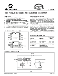 Click here to download TC7660HCPA Datasheet