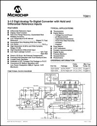 Click here to download TC811CPL Datasheet