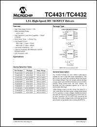 Click here to download TC4432CPA Datasheet