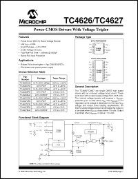 Click here to download TC4626CPA Datasheet