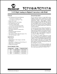 Click here to download TC7116ACLW Datasheet
