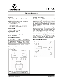 Click here to download TC54VC4501EMBTR Datasheet