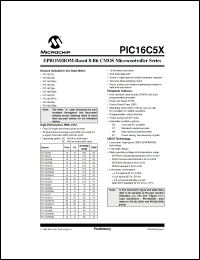 Click here to download PIC16C54B-04/SO:699-202SQ Datasheet