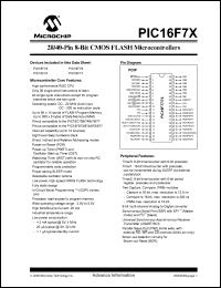 Click here to download PIC16F74 Datasheet