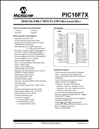 Click here to download PIC16LF74 Datasheet