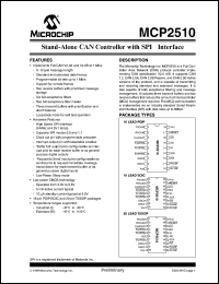 Click here to download MCP2510-I/ST Datasheet