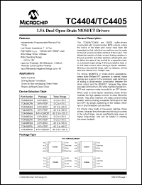 Click here to download TC4405EPA Datasheet