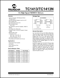 Click here to download TC1413 Datasheet