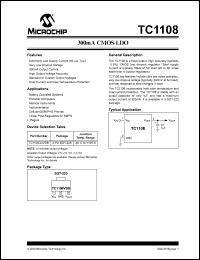 Click here to download TC1108-3.0VDBTR Datasheet