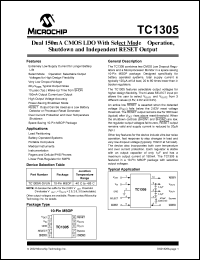 Click here to download TC1305 Datasheet