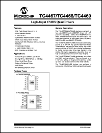 Click here to download TC4467EOE713 Datasheet