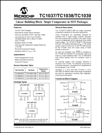 Click here to download TC1039CECHTR Datasheet