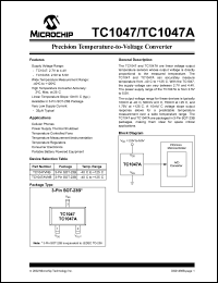 Click here to download TC1047VNB Datasheet