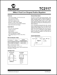 Click here to download TC2117-3.0VDBTR Datasheet