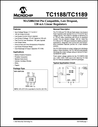 Click here to download TC1189QECTTR Datasheet