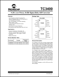 Click here to download TC3400 Datasheet