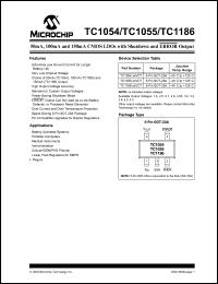 Click here to download TC1186-3.6VCT Datasheet