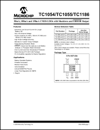 Click here to download TC1054 Datasheet