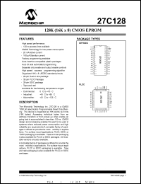 Click here to download 27LC128-25EL Datasheet