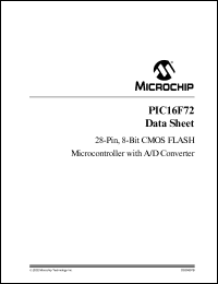 Click here to download PIC16F72 Datasheet