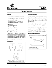 Click here to download TC54VC1101 Datasheet