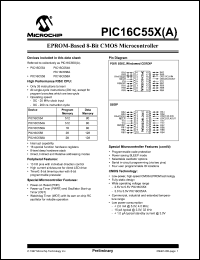 Click here to download PIC16C554 Datasheet