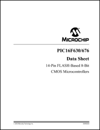 Click here to download PIC16F676 Datasheet