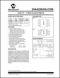 Click here to download 24LC256IP Datasheet
