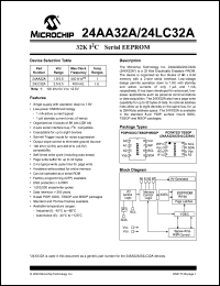 Click here to download 24AA32A-24LC32 Datasheet