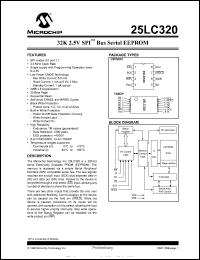 Click here to download 24LC320-P Datasheet