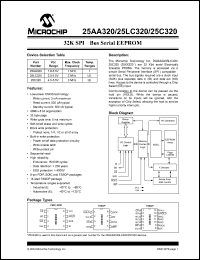 Click here to download 25LC320TI/P Datasheet