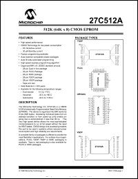 Click here to download 27C512A-10ETS Datasheet