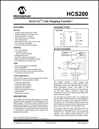 Click here to download HCS200 Datasheet