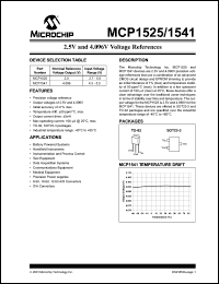 Click here to download MCP1541 Datasheet