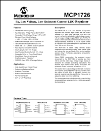 Click here to download MCP1726T-3302E/MF Datasheet