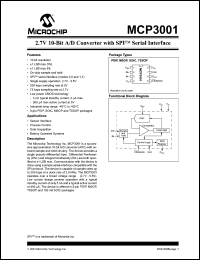 Click here to download MCP3001 Datasheet