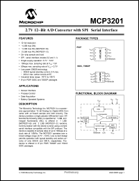 Click here to download MCP3201 Datasheet