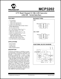 Click here to download MCP3202-BISN Datasheet